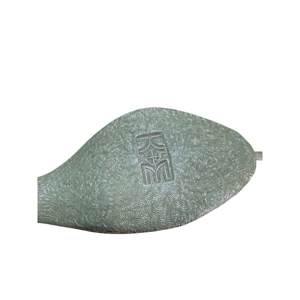 K+M Whale Figurine Unisex OS Green Good Vintage Cast Metal Nautical Decor - Picture 5 of 7